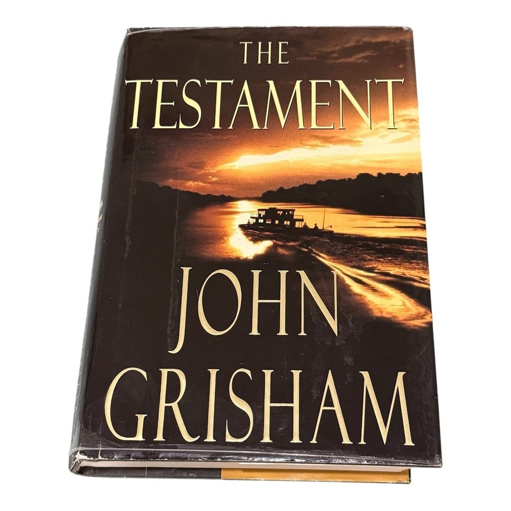 The Testament John Grisham Thriller Novel First Edition 1999 Hardcover Dust Jack